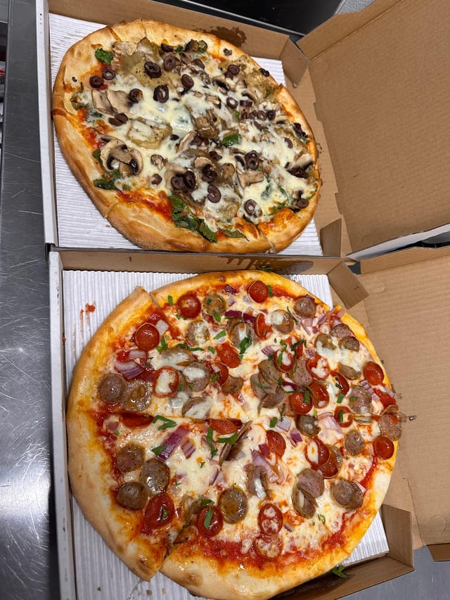 Meat Lovers Pizza.