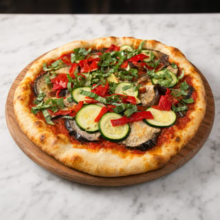 Vegan Verdure Pizza